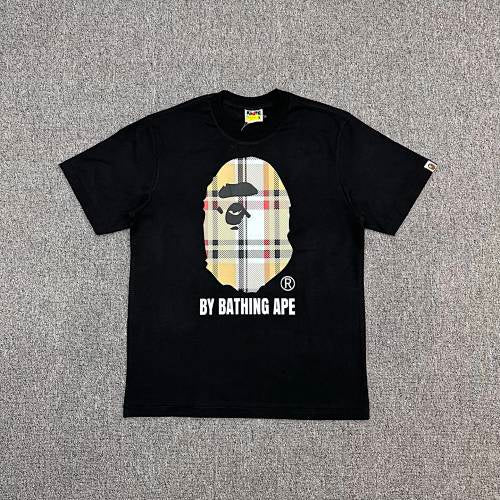 Black Burberry x Bape Shirt
