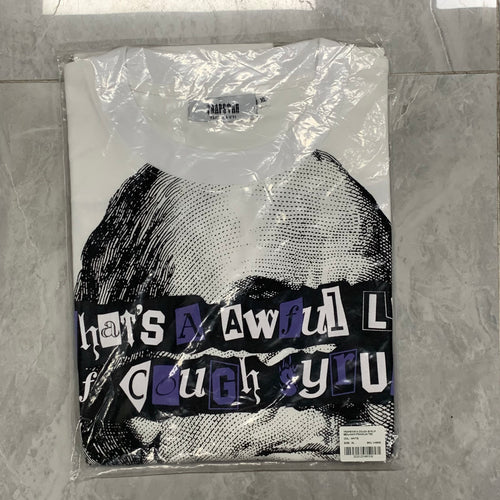 [✅LEGIT] TS30 | TRAPSTAR XCOUGH SYRUP BENJAMIN FRANKLIN TEE-WHITE*(SS25)White T-shirt